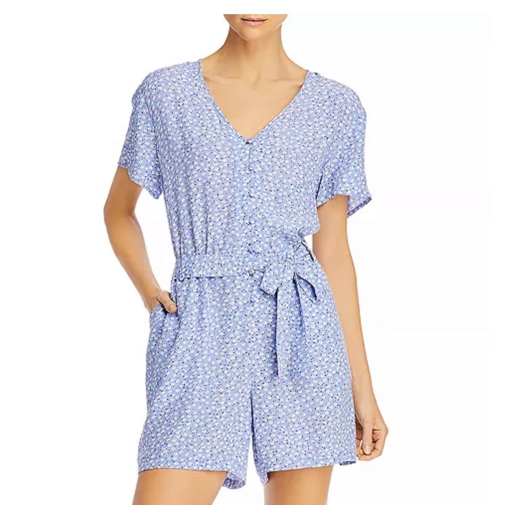 Rails Blue Floral Romper